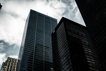 Fototapeta na wymiar Skyscrapers in Toronto