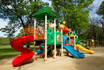 Playground in the park