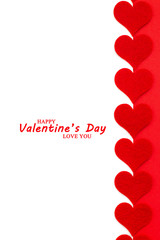 St.Valentine's Day holiday background.