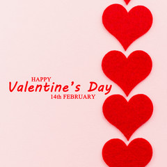 St.Valentine's Day holiday background.