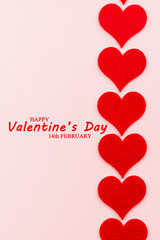 St.Valentine's Day holiday background.