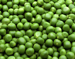 Striped peas background texture vegetable