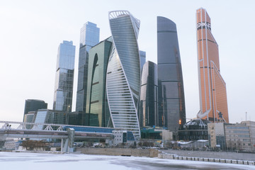 Fototapeta premium Moscow city