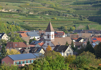 Weinort Achkarren im Kaiserstuhl,Schwarzwald,Baden-W&uuml;rttemberg,Deutschland