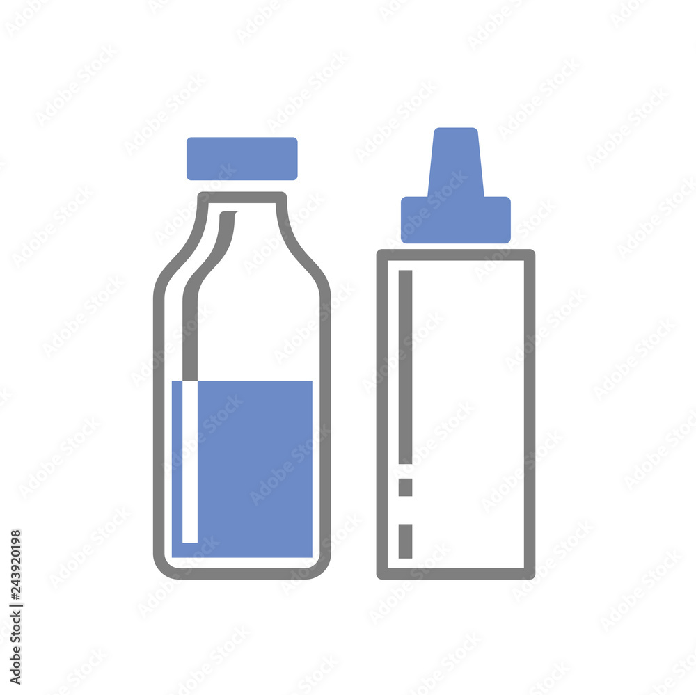 Poster sauce icon on white background for graphic and web design, modern simple vector sign. internet conce