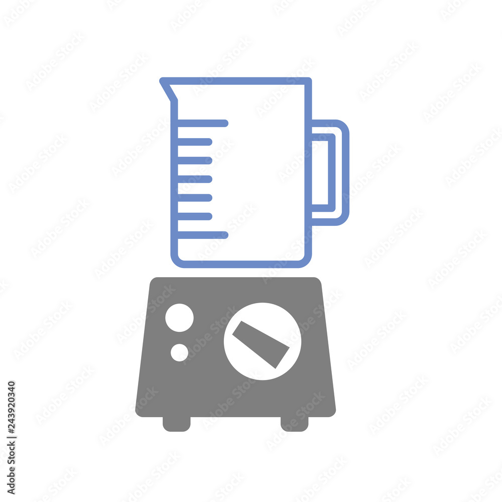 Poster blender icon on white background for graphic and web design, modern simple vector sign. internet con