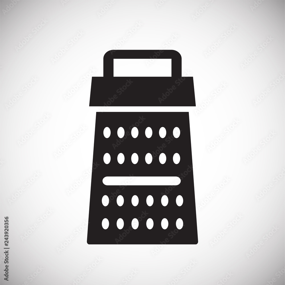 Poster grater icon on white background for graphic and web design, modern simple vector sign. internet conc