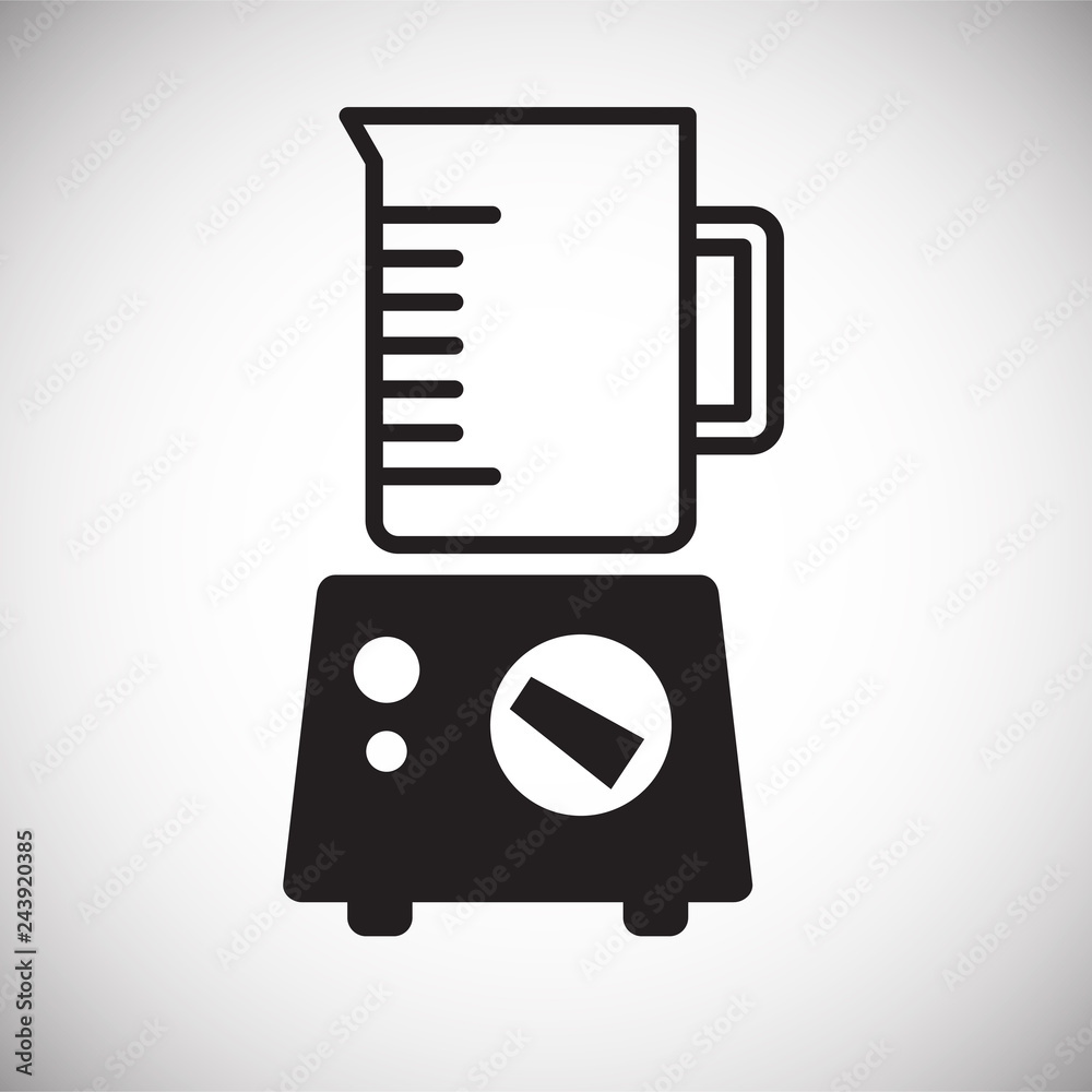 Poster blender icon on white background for graphic and web design, modern simple vector sign. internet con