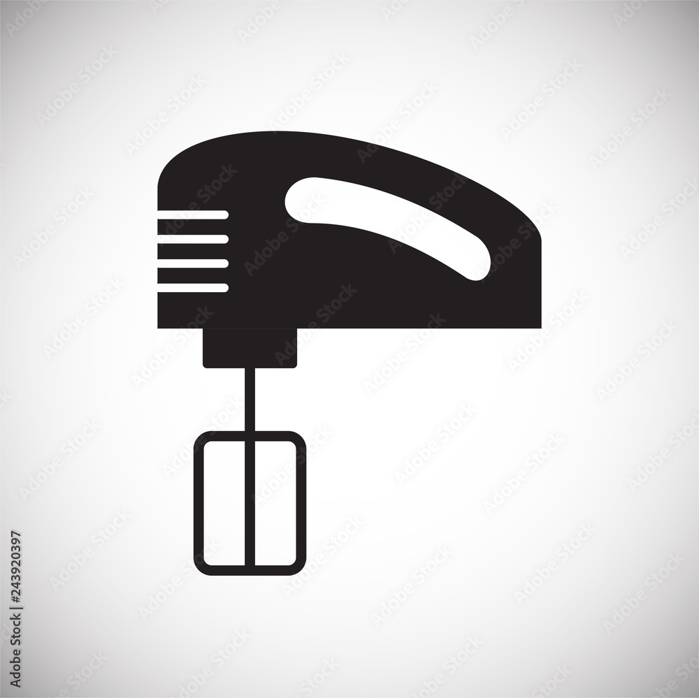 Poster mixer icon on white background for graphic and web design, modern simple vector sign. internet conce