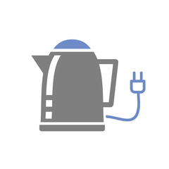 Kettle icon on white background for graphic and web design, Modern simple vector sign. Internet concept. Trendy symbol for website design web button or mobile app