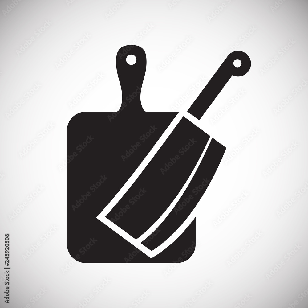 Poster cleaver icon on white background for graphic and web design, modern simple vector sign. internet con