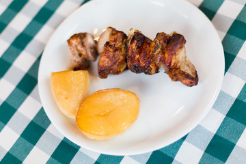 Traditional cypriot meze set Cyprus