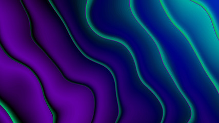 Obraz premium Background in paper style. Of multi-colored details.