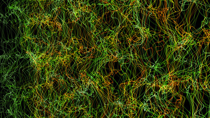 Background with color lines. Different shades and thickness.