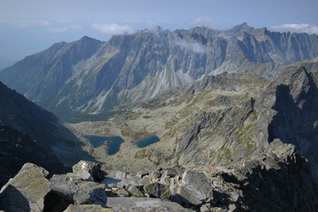 Widok z Rysów, Tatry