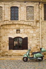Naklejka na ściany i meble Beautiful castle in Larnaca Cyprus