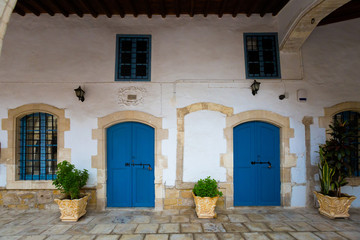 Fototapeta na wymiar Beautiful architecture of Larnaca Cyprus