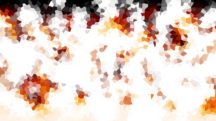 Abstract background with color blots, transitions and bends.