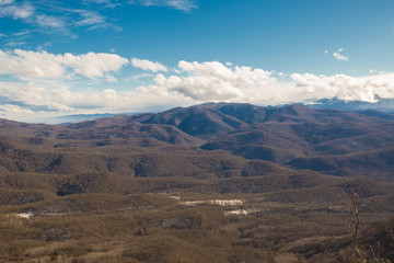 Mountain day autumn