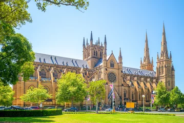 Foto op Canvas St Mary's Cathedral in sydney, australia © Richie Chan