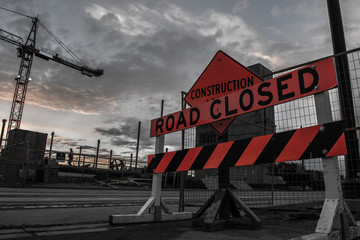 Construction Road Closed