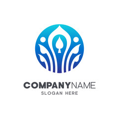 health logo template