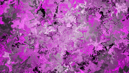 Abstract background with color blots, transitions and bends.