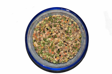 .raw cereal soup