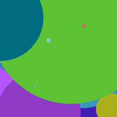 Circle geometric lovely abstract background multicolor pattern
