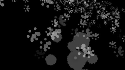 Background with paint. Divorces and drops. Periwinkles.