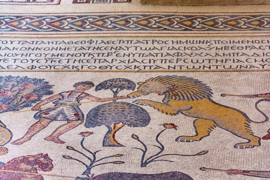 mosaics in jordan