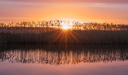 Sonnenaufgang am meer