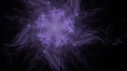 Fantasy chaotic colorful fractal pattern. Abstract fractal shapes. 3D rendering illustration background or wallpaper