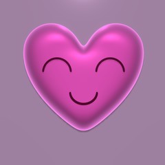Smile Pink Heart