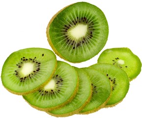 Sliced kiwi