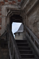 Fototapeta na wymiar window in castle