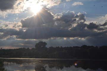 sky with clouds