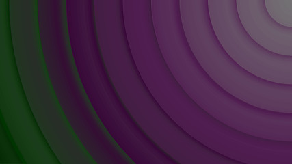 Background with circles in a paper style. With a variety of colors.