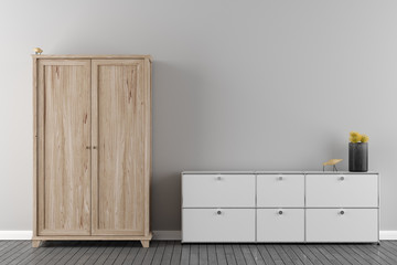 WOHNZIMMER REGALE SCHRANK
