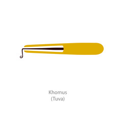 Fototapeta premium khomus. Musical instrument from Tuva.