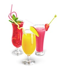 Tropical Fruit Drinks