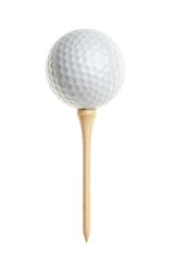 golf ball on a tee