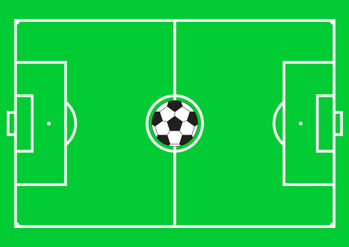 Football pitch (football field or soccer field)