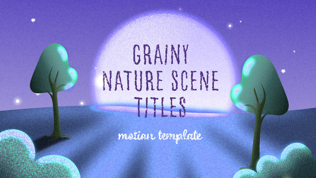 Grainy Nature Titles