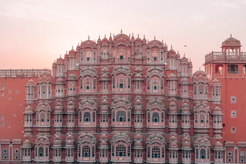 Fototapeten Hawa Mahal in Jaipur, Rajasthan, India © SmallWorldProduction