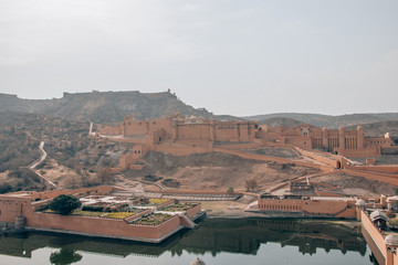 Obraz premium Amber Fort in Jaipur, Rajasthan, India