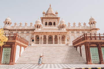 Obraz premium Jaswant Thada Mausoleum in Jodhpur