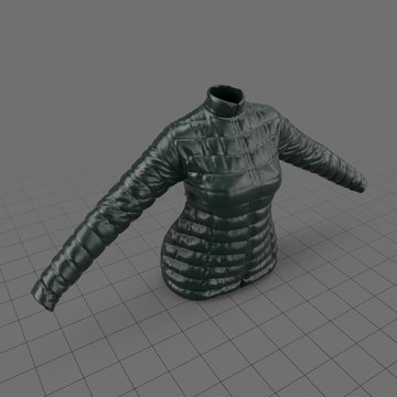 Female puffer jacket