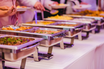 catering wedding buffet for events