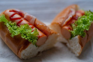 Hot Dog is a great morning meal